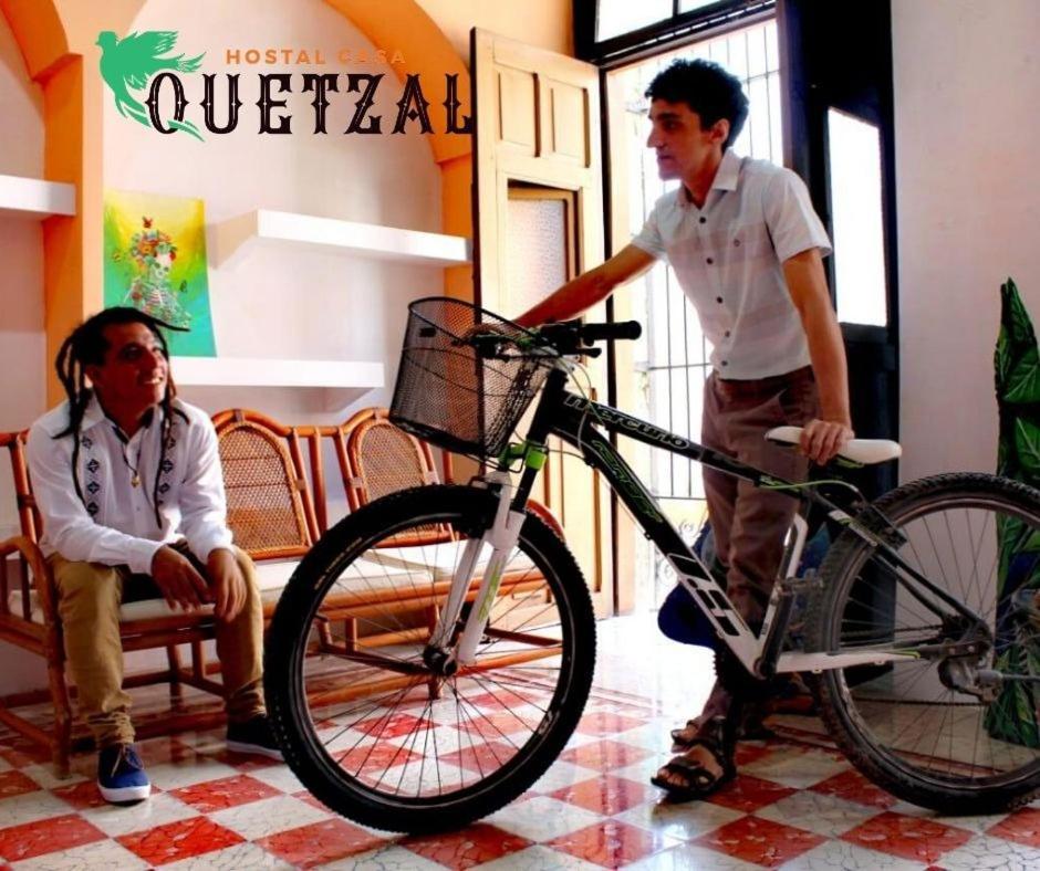 Hostel Casa Quetzal Кампече Экстерьер фото